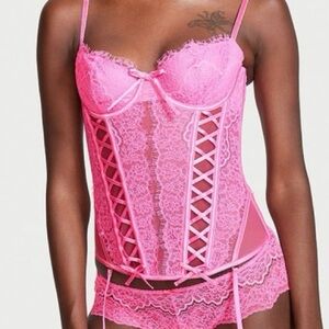 Victoria's Secret Corset Lace Top